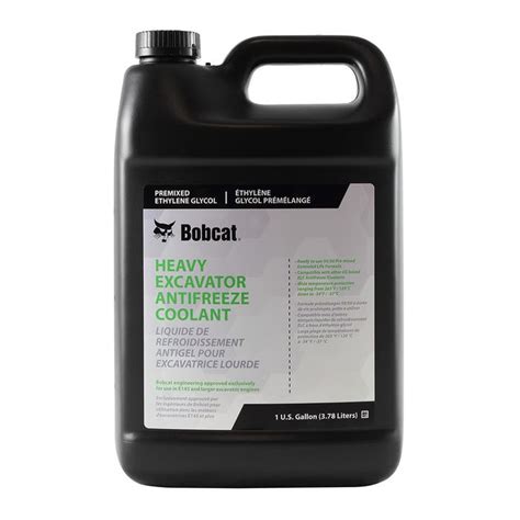 what type of coolant does a bobcat skid steer take|bobcat sierra antifreeze.